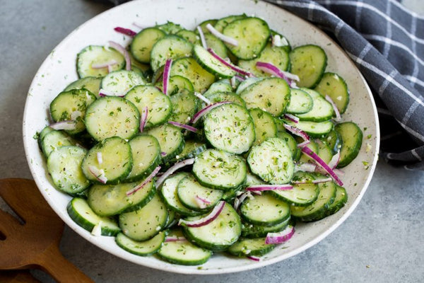 gluten free cucumber salad